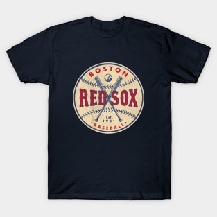 Throwback Boston Red Sox by Buck Tee T-Shirt